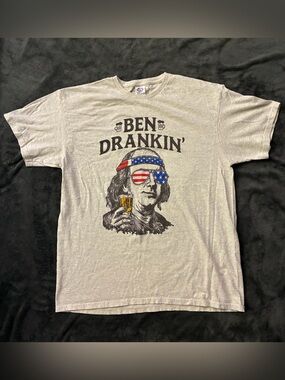 Funny Ben Franklin Short Sleeve Tee